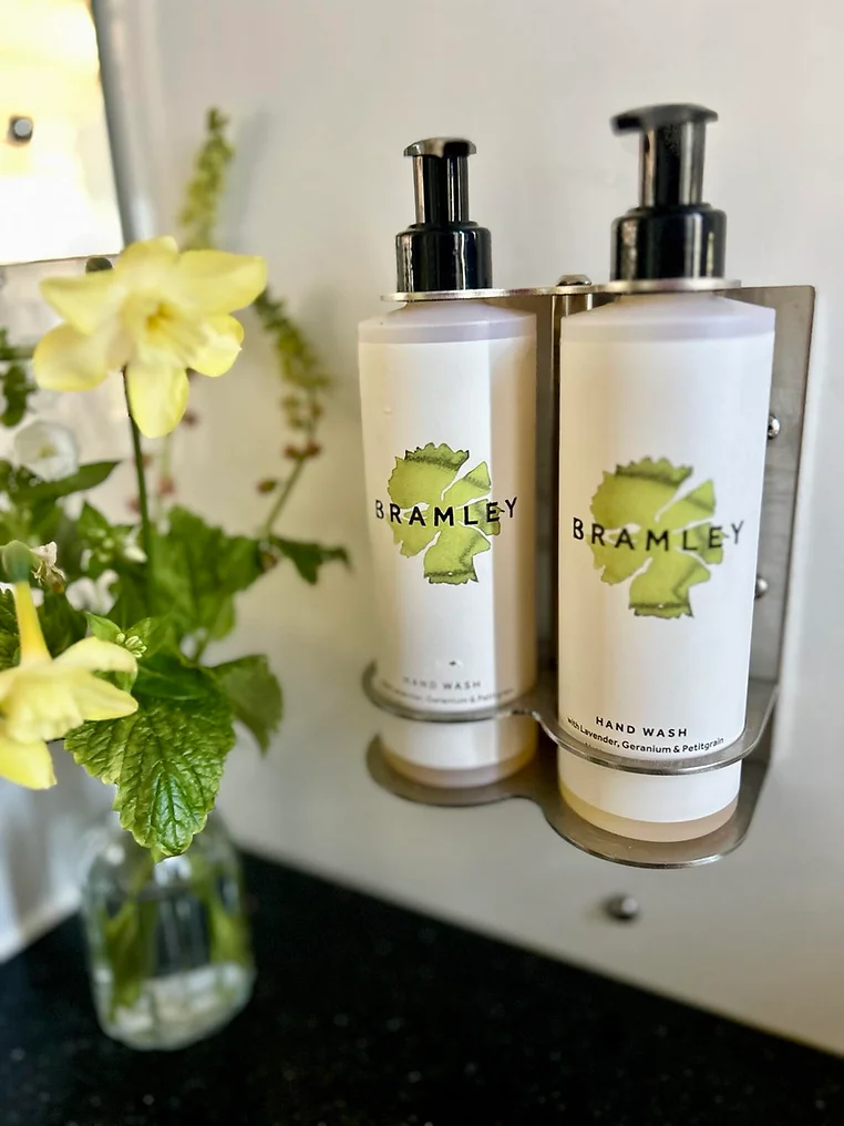 Luxury restroom trailer