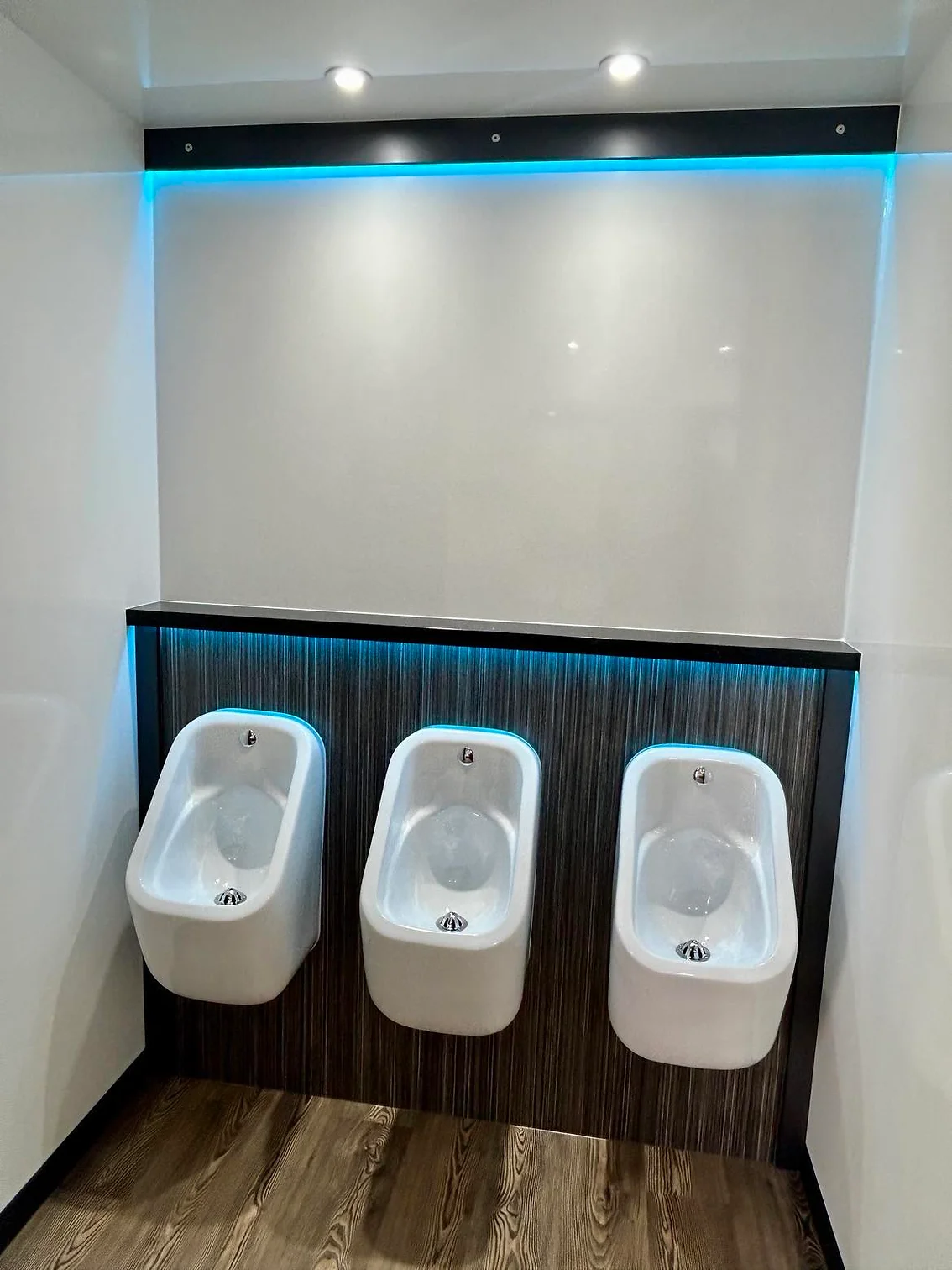 Luxury restroom trailer