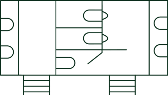 Luxury restroom trailer