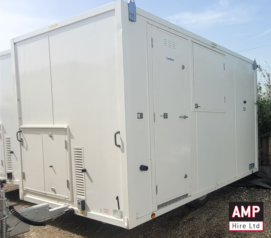 Luxury restroom trailer