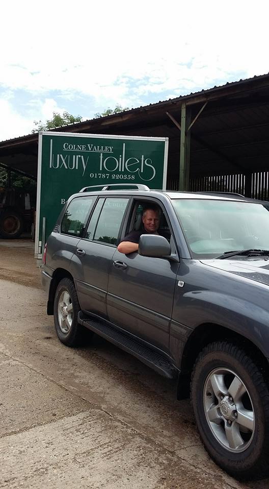 Luxury restroom trailer