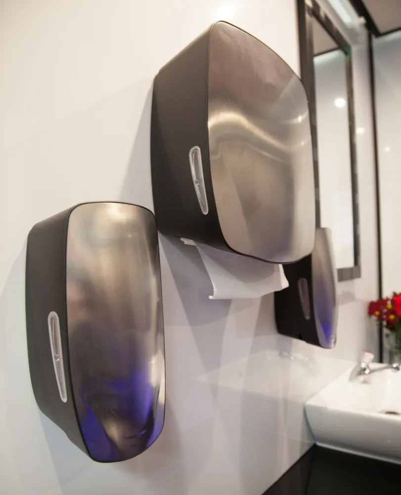 Luxury restroom trailer